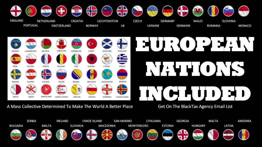 Flags of European Nations
